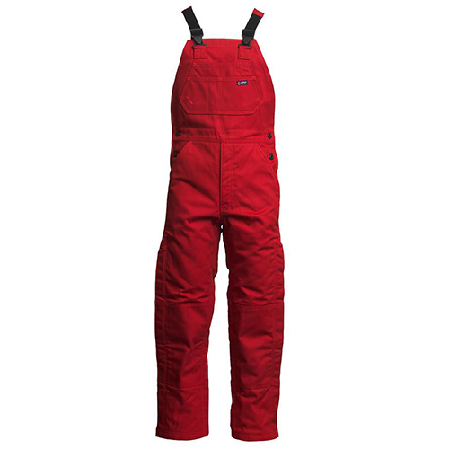 LAPCO 9oz FR Windshield Insulated Bib in Red